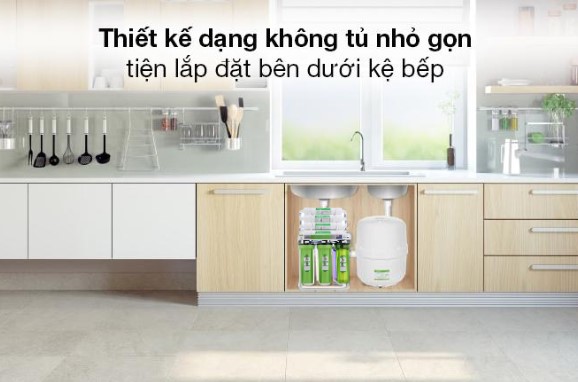 thiết kế gầm tủ bếp lắp đặt dễ dàng