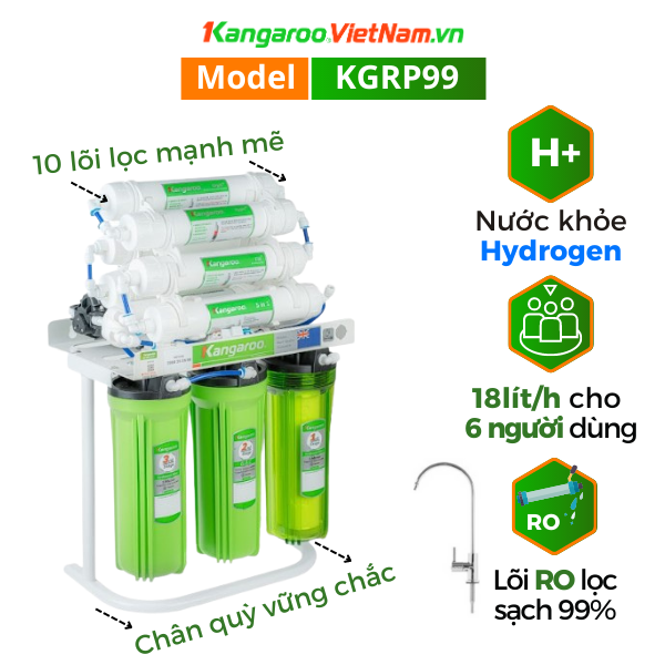Máy lọc nước kangaroo KGRP99