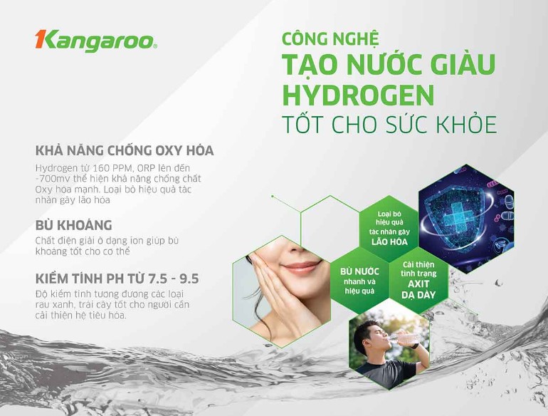 tạo nước hydro ưu việt