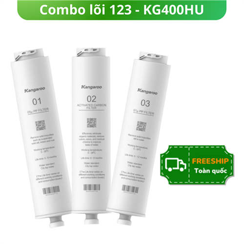 Bộ lõi 123 Kangaroo KG400HU, 400US