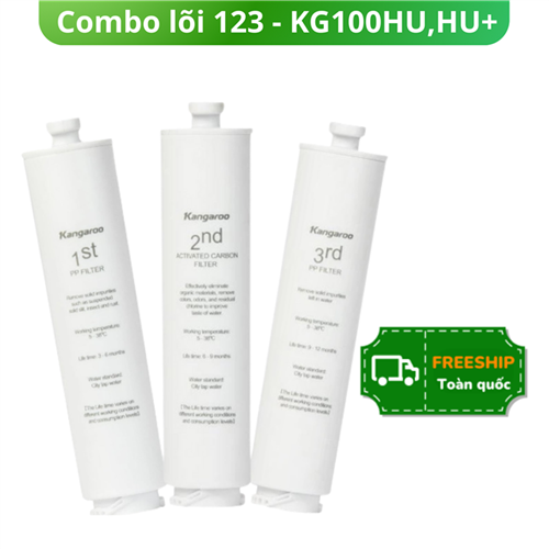 Bộ lõi đúc 123 Kangaroo KG100Hu, Hu+, eed, med, 100us