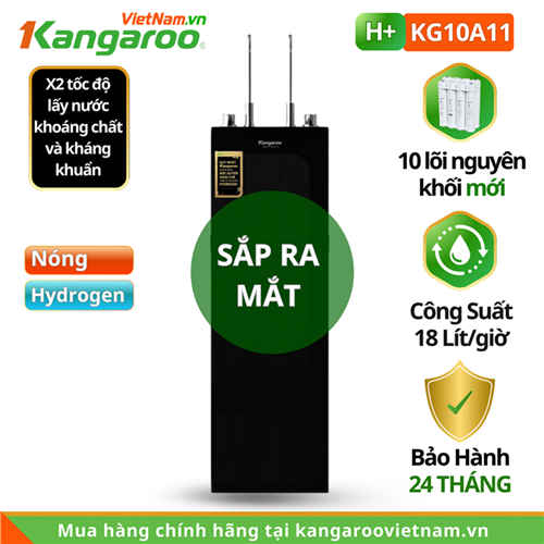 Máy lọc nước Kangaroo Hydrogen Infinity KG10A11, nóng nguội
