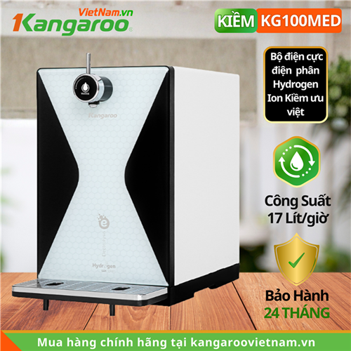 Máy lọc nước Kangaroo Hydrogen ion kiềm KG100MED