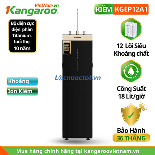 Máy lọc nước Kangaroo KGEP12A1 Sumire Hydrogen ion kiềm