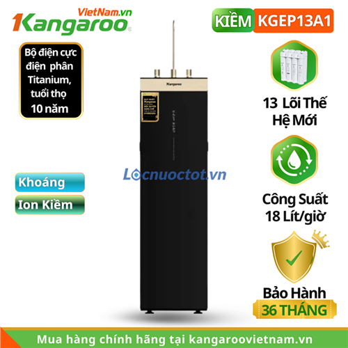 Máy lọc nước Kangaroo KGEP13A1 Sumire Hydrogen ion kiềm