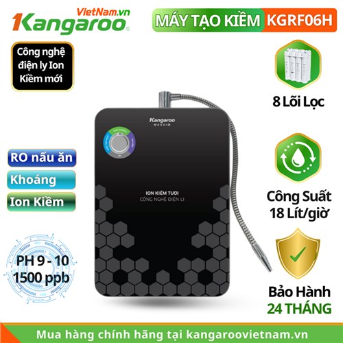 Thiết bị tạo nước Hydrogen ion kiềm Kangaroo KGRF06H