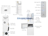 Cây nước nóng lạnh làm đá KG65A3, 3 vòi, Block (Mới)